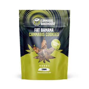 Fat Banana Cookies - CannabisBakehouse.com